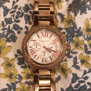 Michael Kors rose gold watch